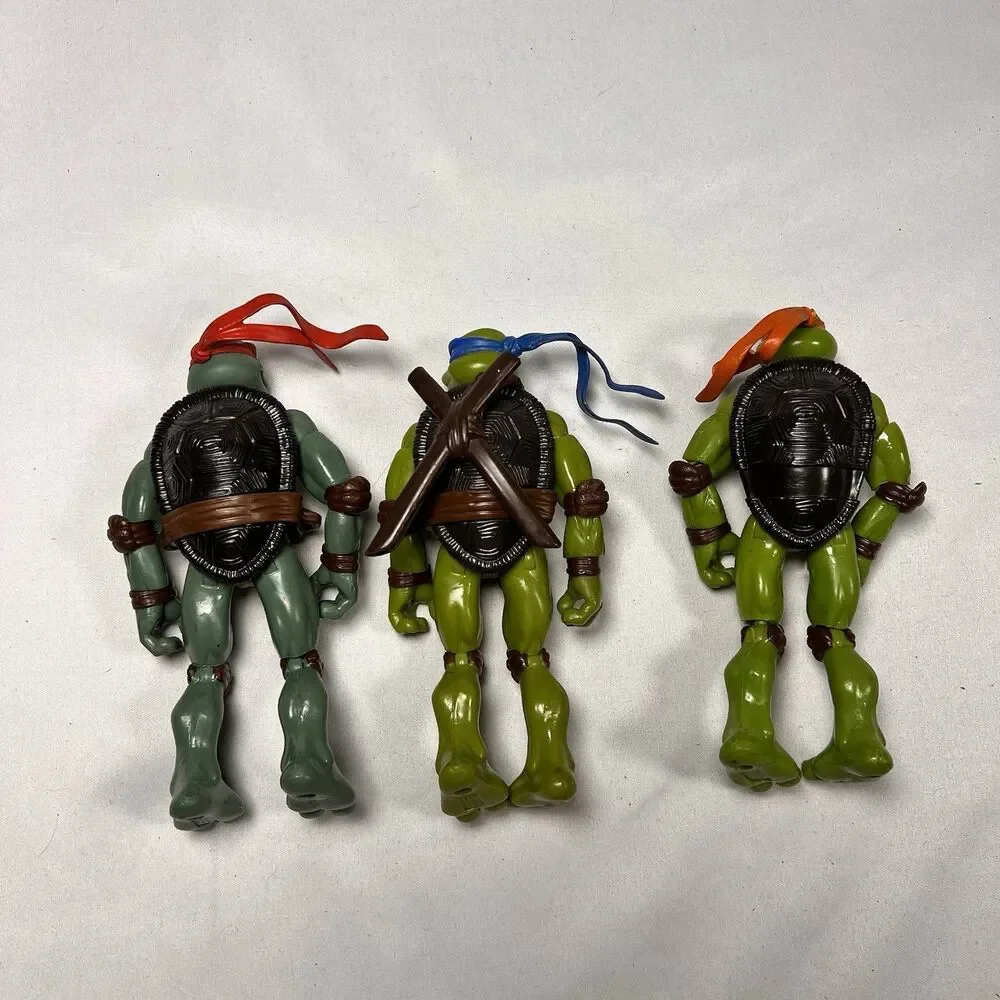 2006 Teenage mutant ninja turtles lot of 3
